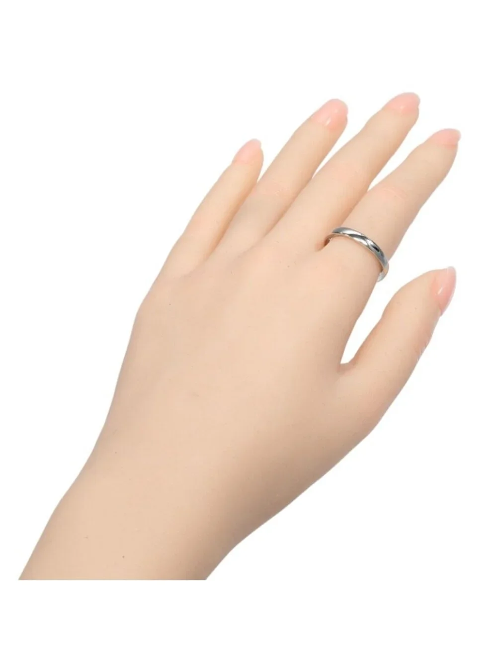 Chanel Camellia Marriage Platinum Ring